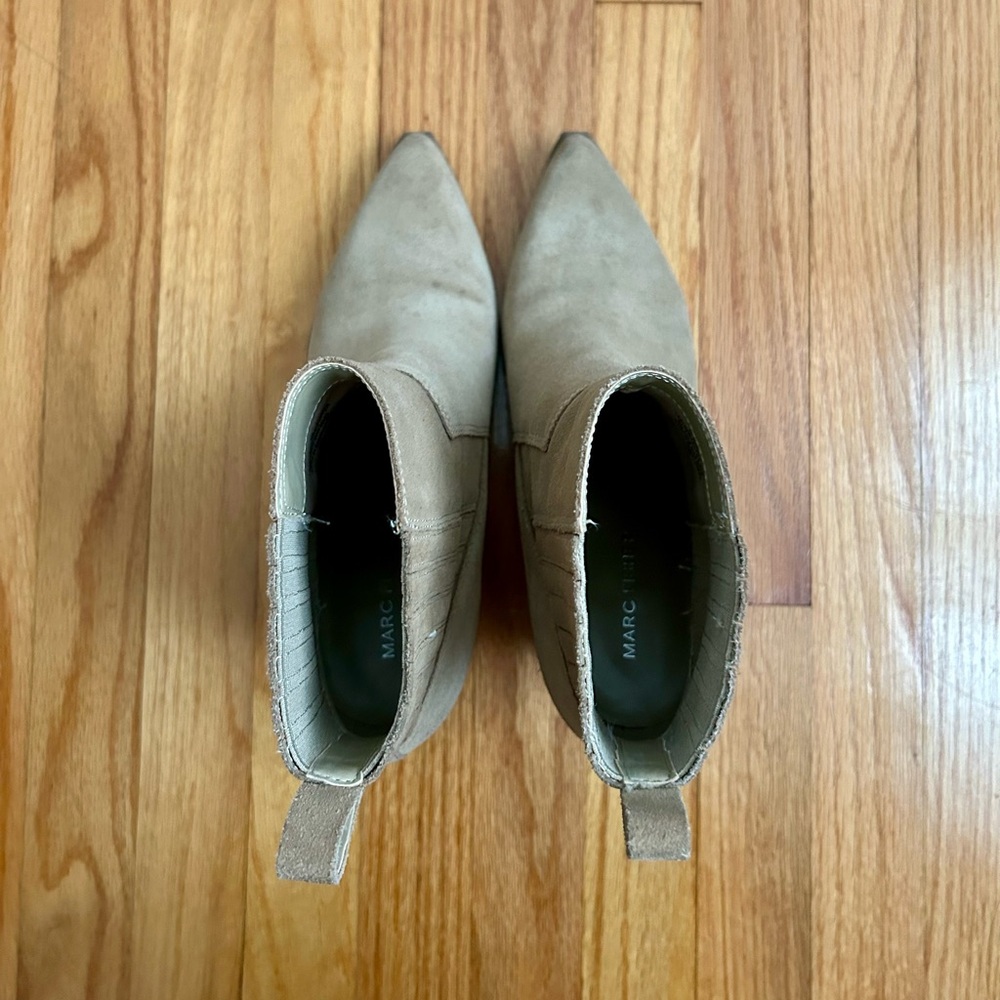 Marc Fisher Marela Suede Pointed Toe Boot